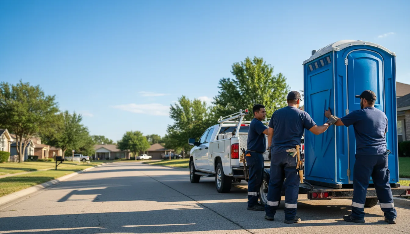 Portable Toilet Rental in Whitney, TX near me